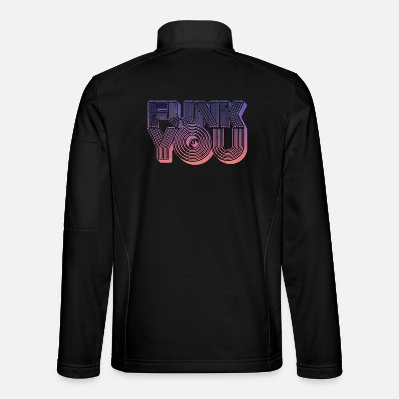 Funk You Vintage Unisex Softshell Jacket