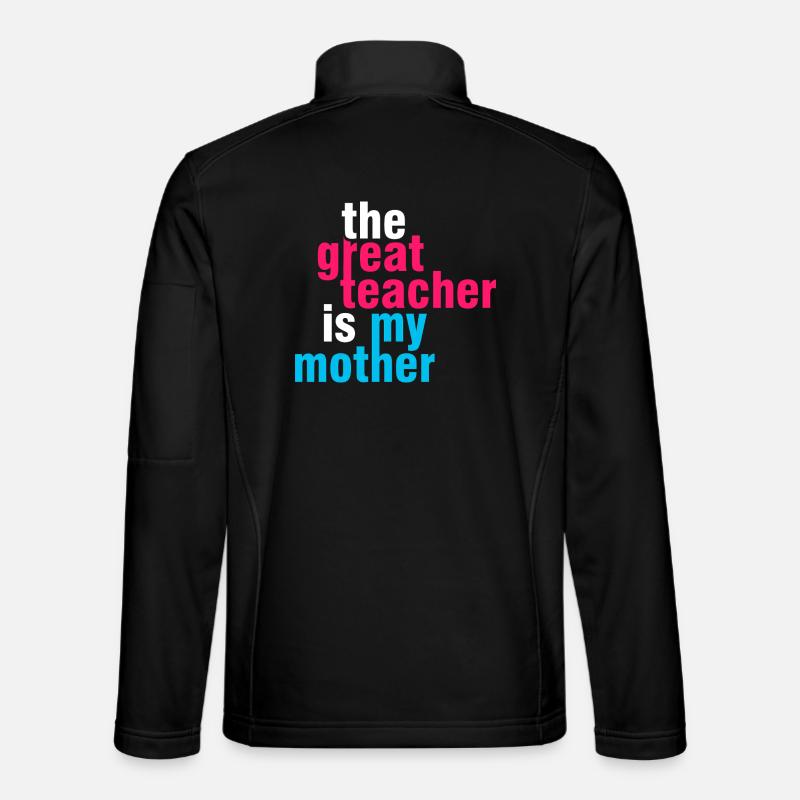 Great Teacher Mom Shirt – Geschenkidee Unisex Softshelljacke