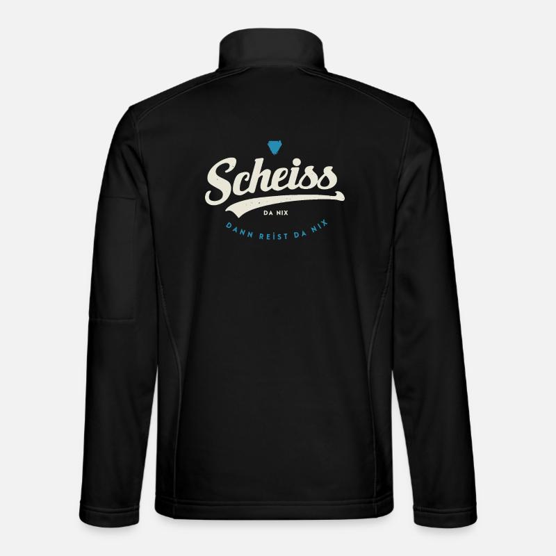 Fuck ingenting - Unisex softshelljakke - sort