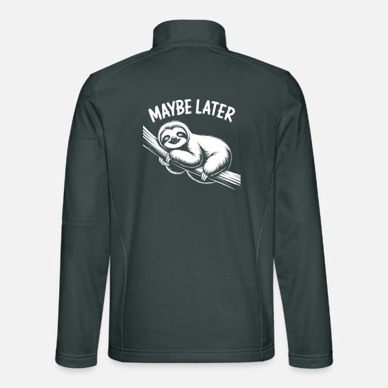 Frisson paresseux Veste en tissu softshell Unisexe