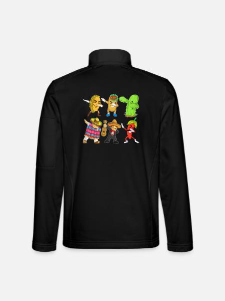Cinco de Mayo Dab Shirt - Unisex Softshell Jacket - black