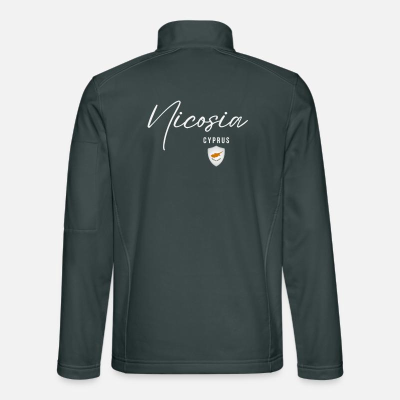 Nicosie Chypre, design élégant Nicosie Veste en tissu softshell Unisexe