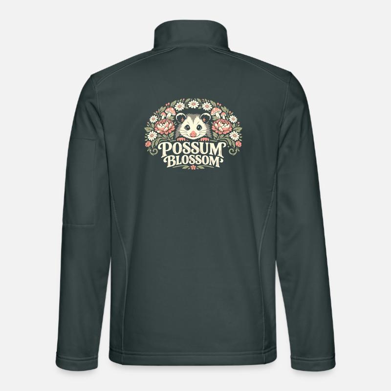 Fleur d’opossum Veste en tissu softshell Unisexe