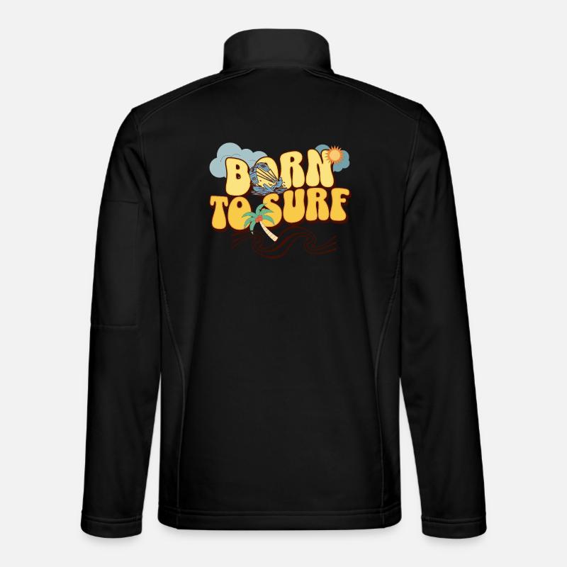 Born To Surf Unisex Softshelljacke