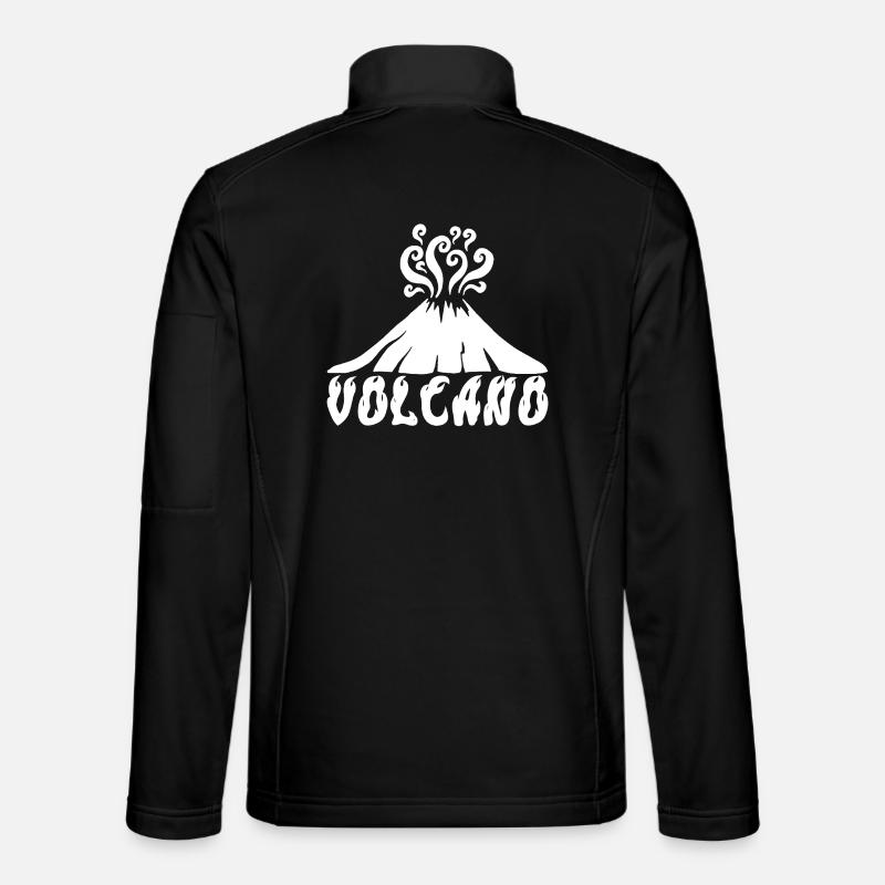 Weißer Vulkan Unisex Softshelljacke