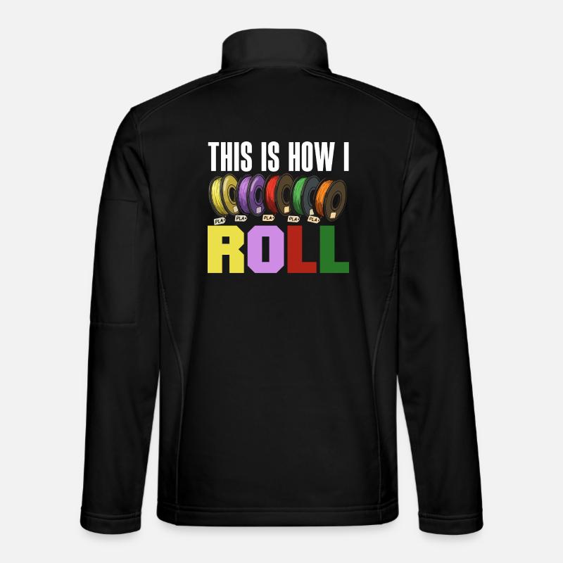 C’est ainsi que je roule un rouleau de filament pour l’impression 3D Veste en tissu softshell Unisexe