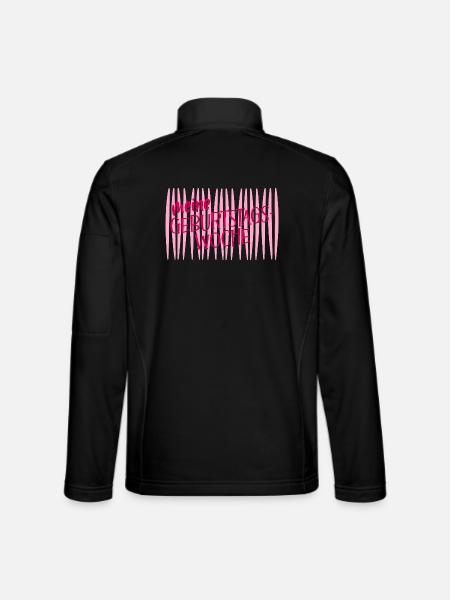 GEBURTSTAGSWOCHEN GEBURTSTAG - Unisex Softshelljacke - Schwarz - Hinten
