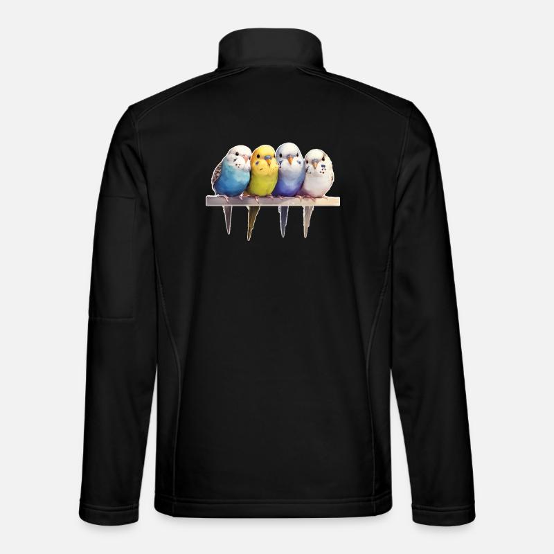 Budgie group - Unisex Softshell Jacket - black