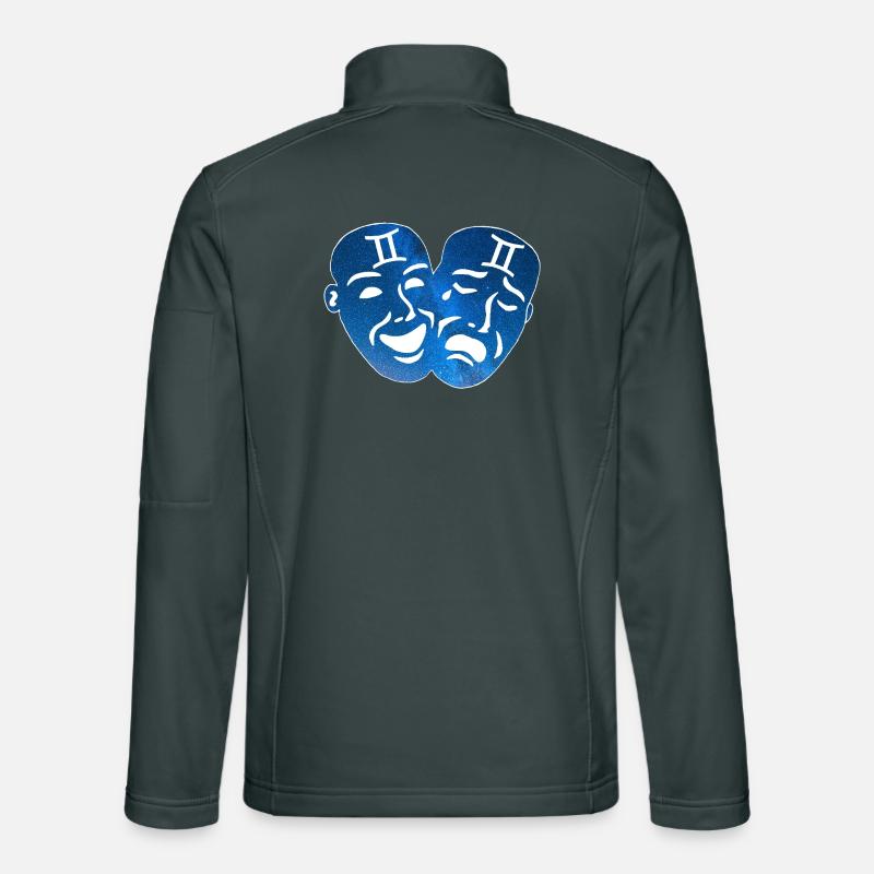 Gémeaux et univers Veste en tissu softshell Unisexe