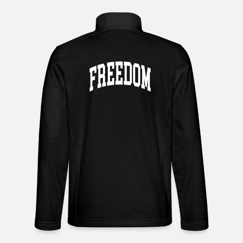 Freedom - Unisex Softshelljacke - Schwarz