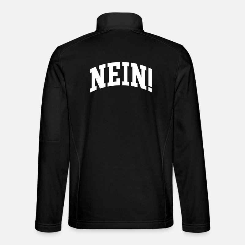 No - Unisex Softshell Jacket - black