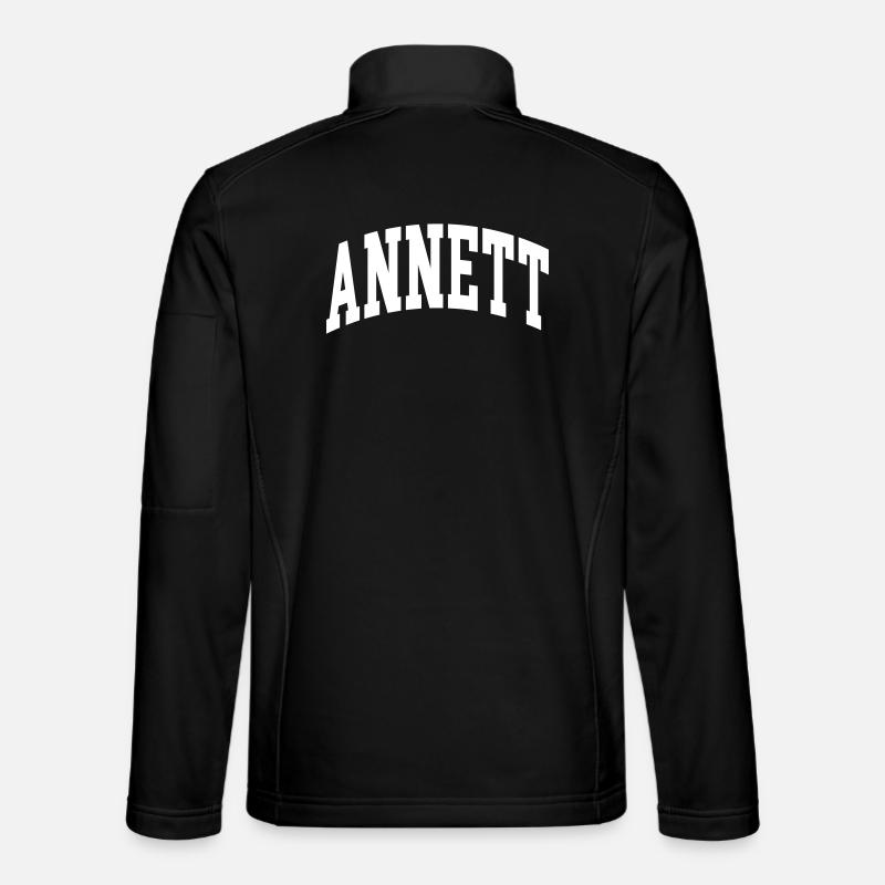 Annett - Unisex Softshelljacke - Schwarz