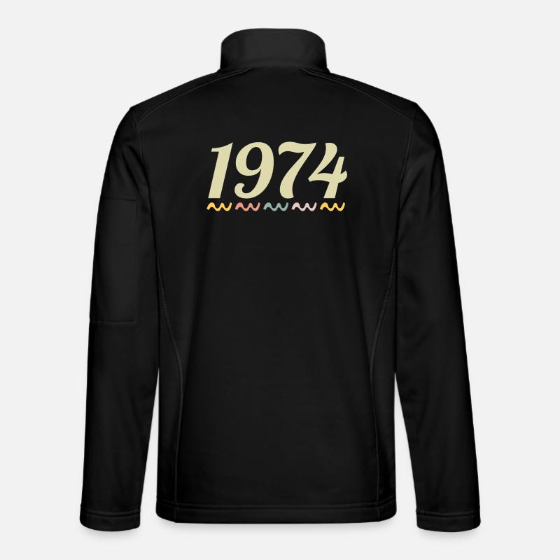 1974 - Unisex Softshelljacke - Schwarz