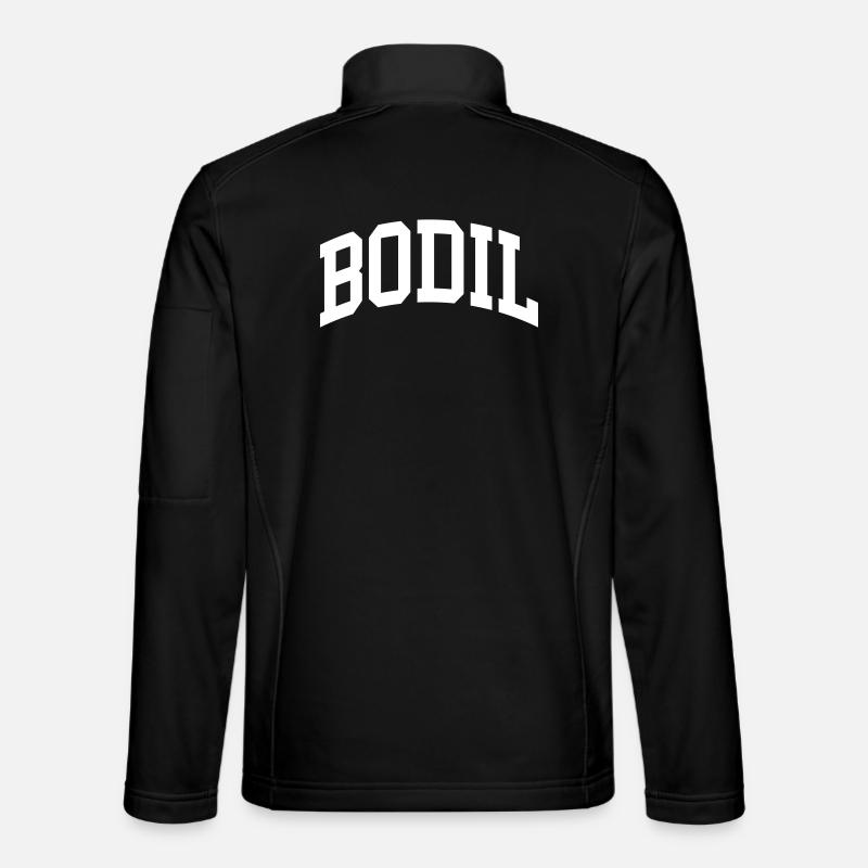 Bodil - Veste en tissu softshell Unisexe - noir