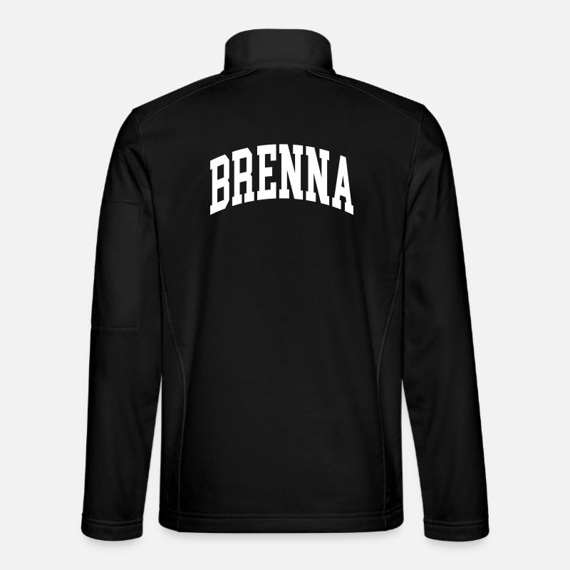 Brenna - Veste en tissu softshell Unisexe - noir