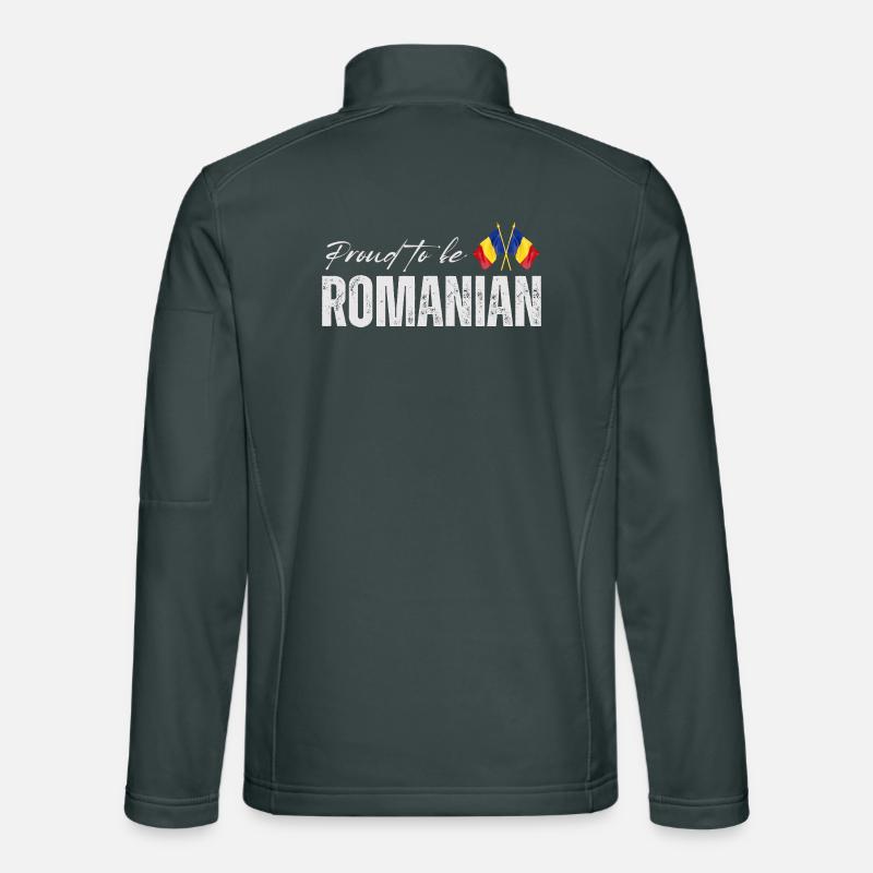 Romanian pride, I love Romania Unisex Softshell Jacket