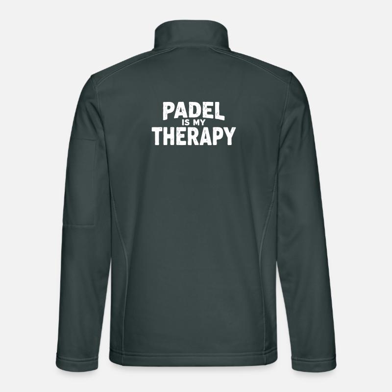 Padel is my Therapy Athlete Statement Unisex Softshell Jacket