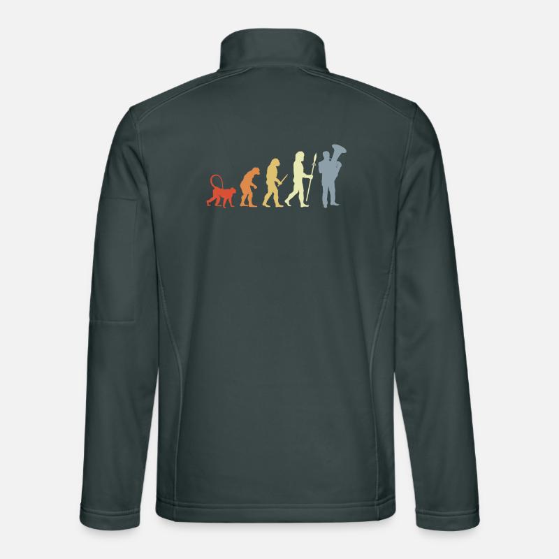 Évolution du tubiste Veste en tissu softshell Unisexe