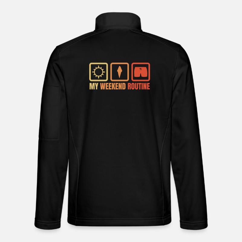 Eiscreme Liebhaber - Unisex Softshelljacke - Schwarz