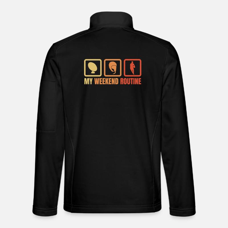 Rugby Wochenende Unisex Softshelljacke