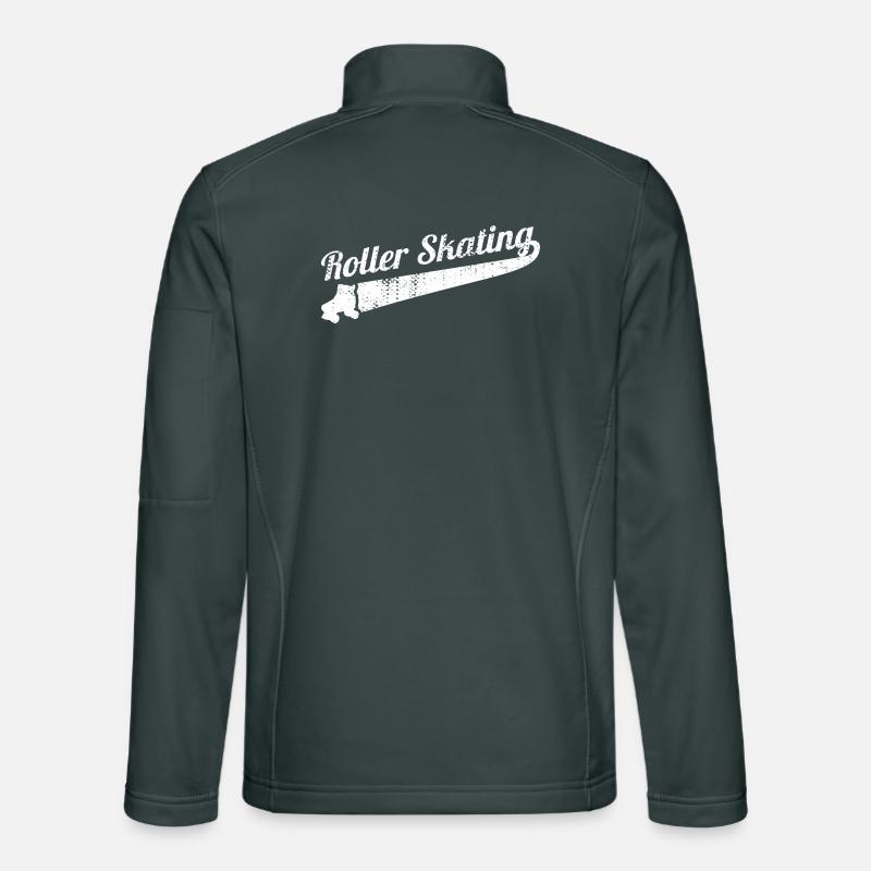 80s roller skating Unisex Softshell Jacket