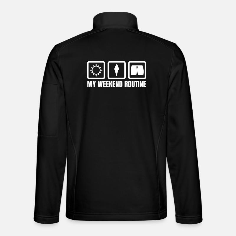 Eiscreme Enthusiast - Unisex Softshelljacke - Schwarz
