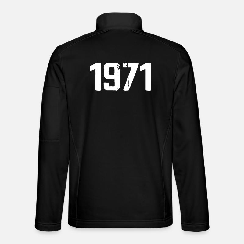 1971 – Großartig seit 1971 - Unisex Softshelljacke - Schwarz