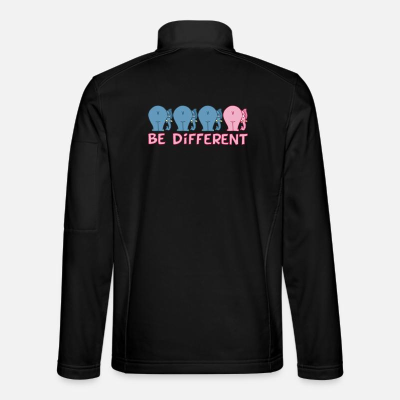A different elephant Unisex Softshell Jacket
