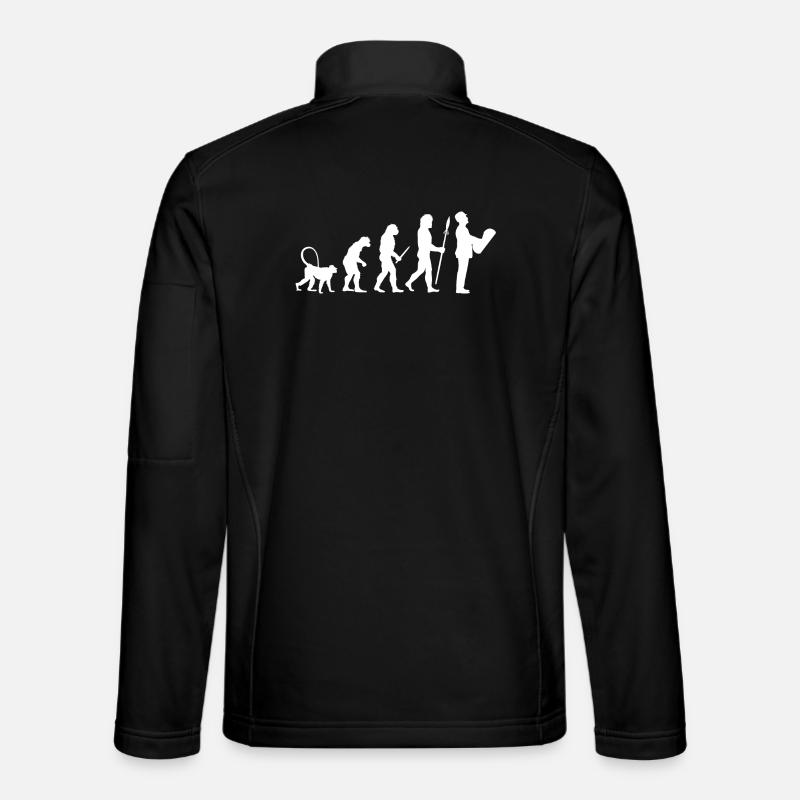 The development of an architect - Unisex Softshell Jacket - black