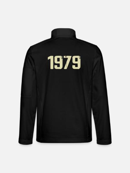 Jubilé 1979 - Veste en tissu softshell Unisexe - noir