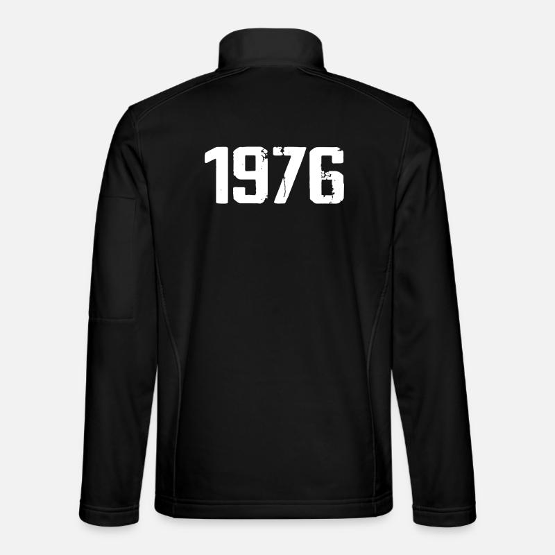 1976 - Awesome since 1976 - Unisex Softshell Jacket - black