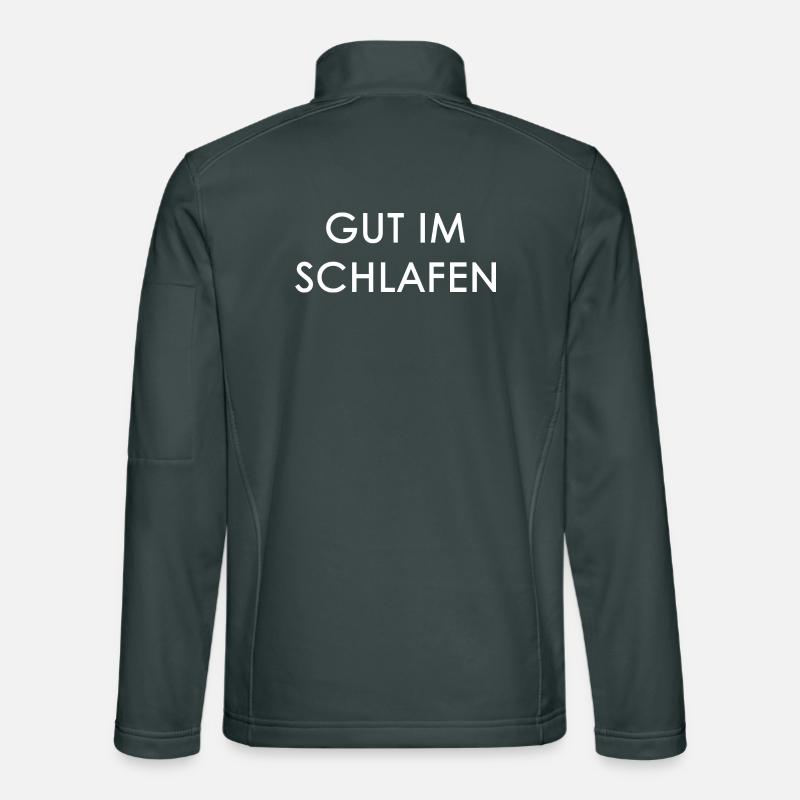 Gut im Schlafen Unisex Softshelljacke