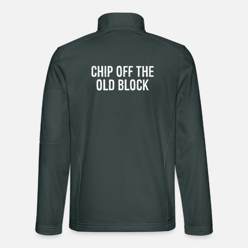 chip off the old block Veste en tissu softshell Unisexe