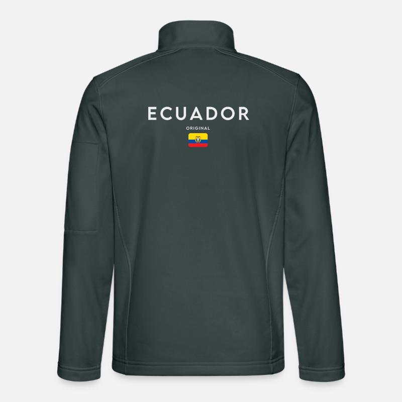 Flag of Ecuador, Ecuadorian pride Unisex Softshell Jacket