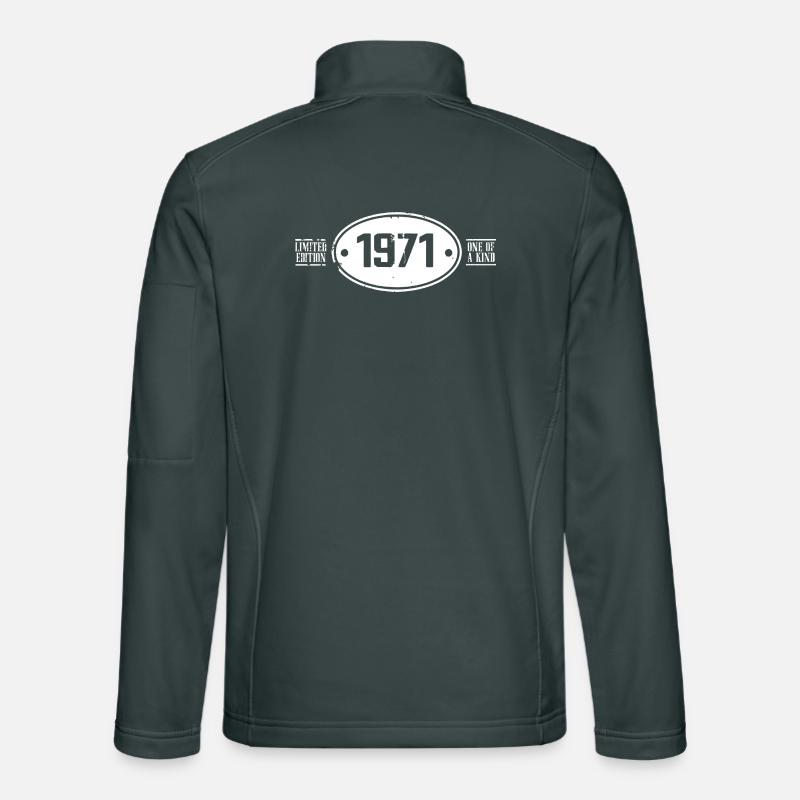 1971 Anniversaire 1971 Veste en tissu softshell Unisexe