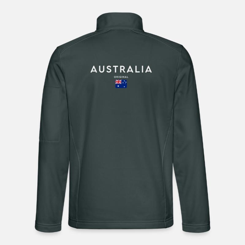 Australische Flagge, Australischer Stolz Unisex Softshelljacke