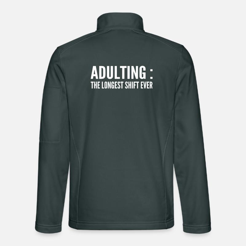Adulte : Le plus long service de tous Veste en tissu softshell Unisexe