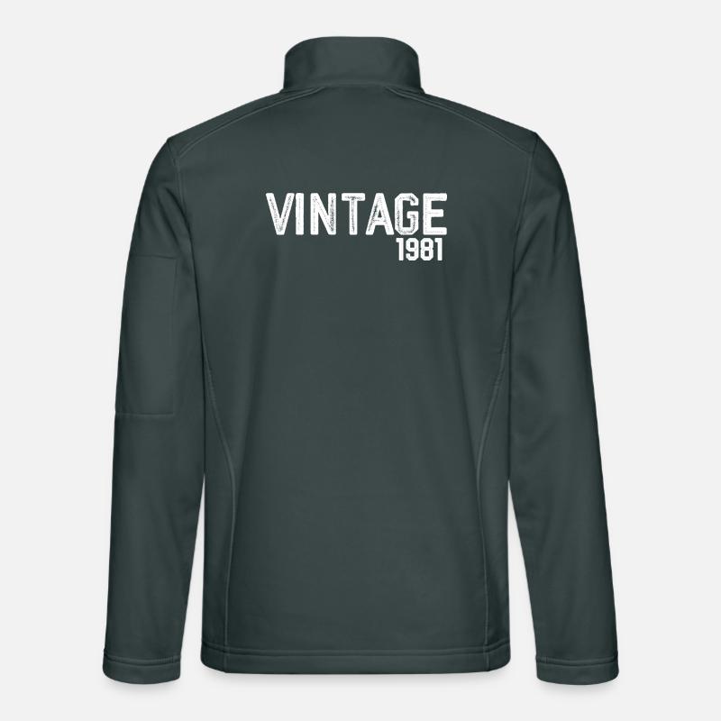 vintage 1981 Veste en tissu softshell Unisexe