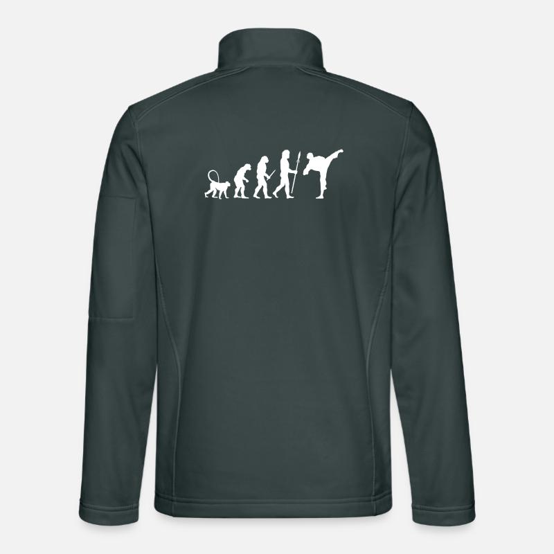 Évolution du karaté Veste en tissu softshell Unisexe