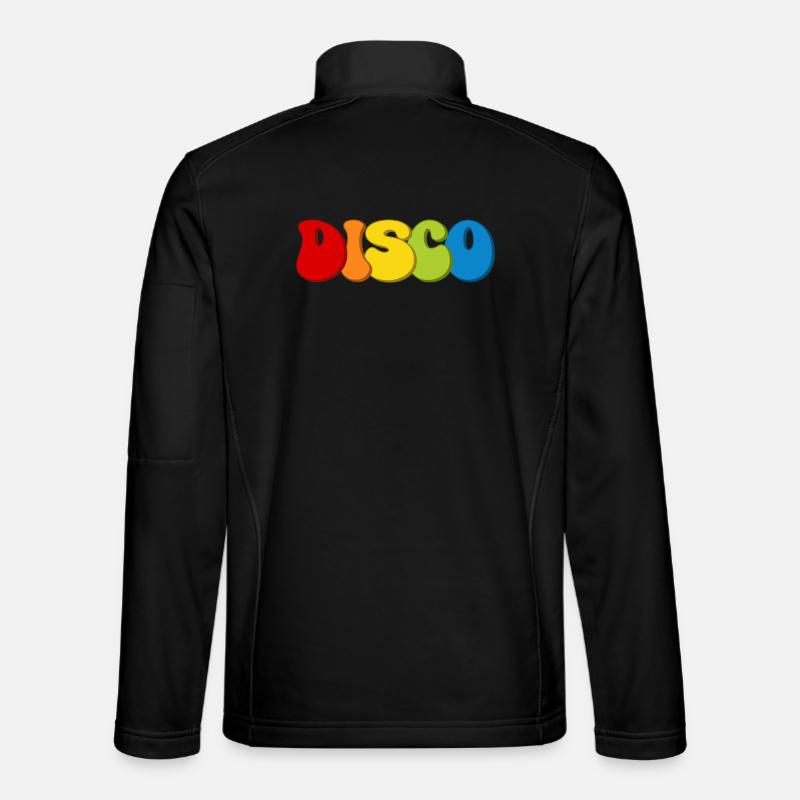 Discothèque - Veste en tissu softshell Unisexe - noir