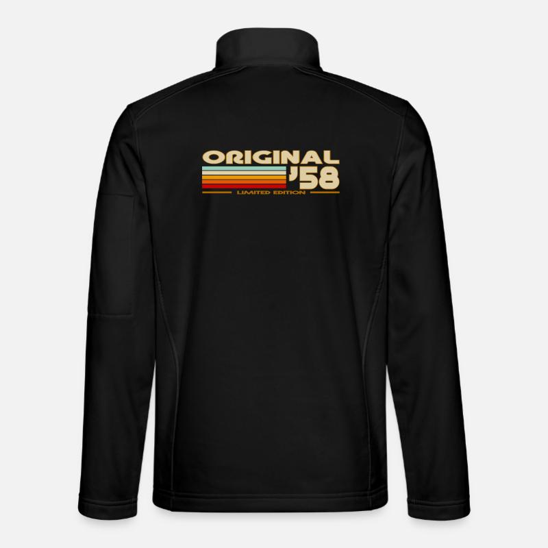 1958 - Unisex Softshelljacke - Schwarz