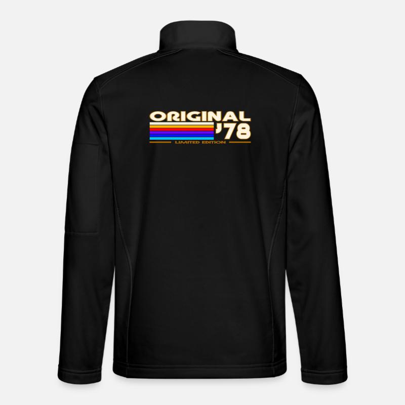 1978 - Veste en tissu softshell Unisexe - noir