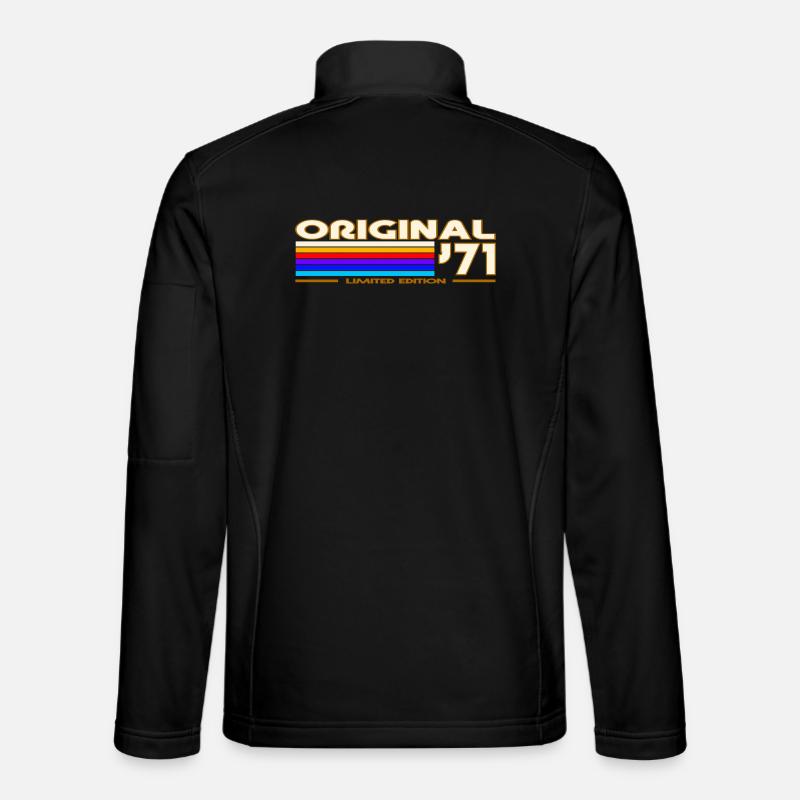 1971 - Unisex Softshelljacke - Schwarz