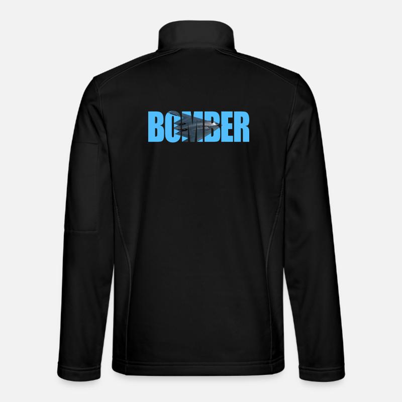 Bomber B-2 Spirit - Unisex Softshell Jacket - black