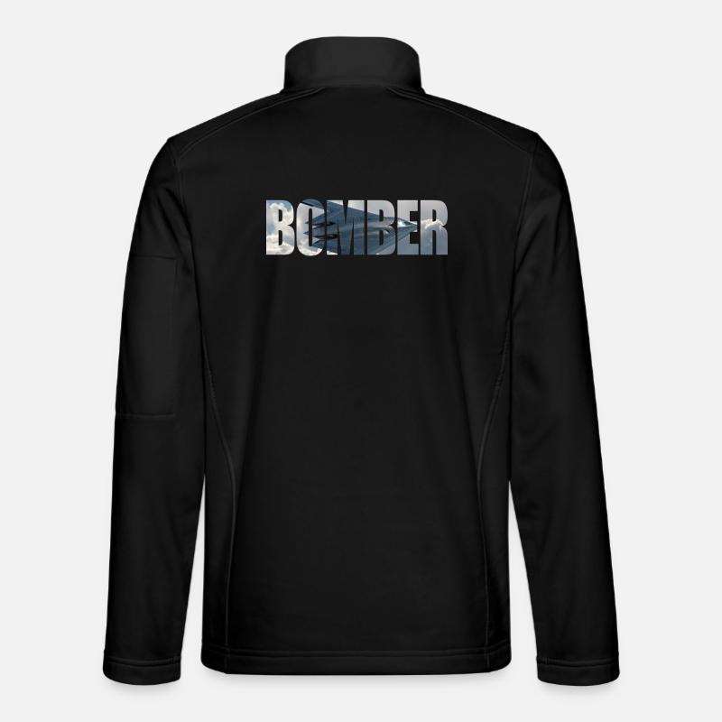Bomber B-2 Spirit - Unisex Softshell Jacket - black