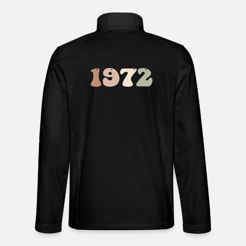 1972 - Unisex Softshelljacke - Schwarz