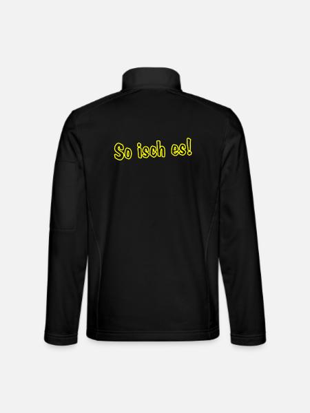 That's how it is! - Unisex Softshell Jacket - black