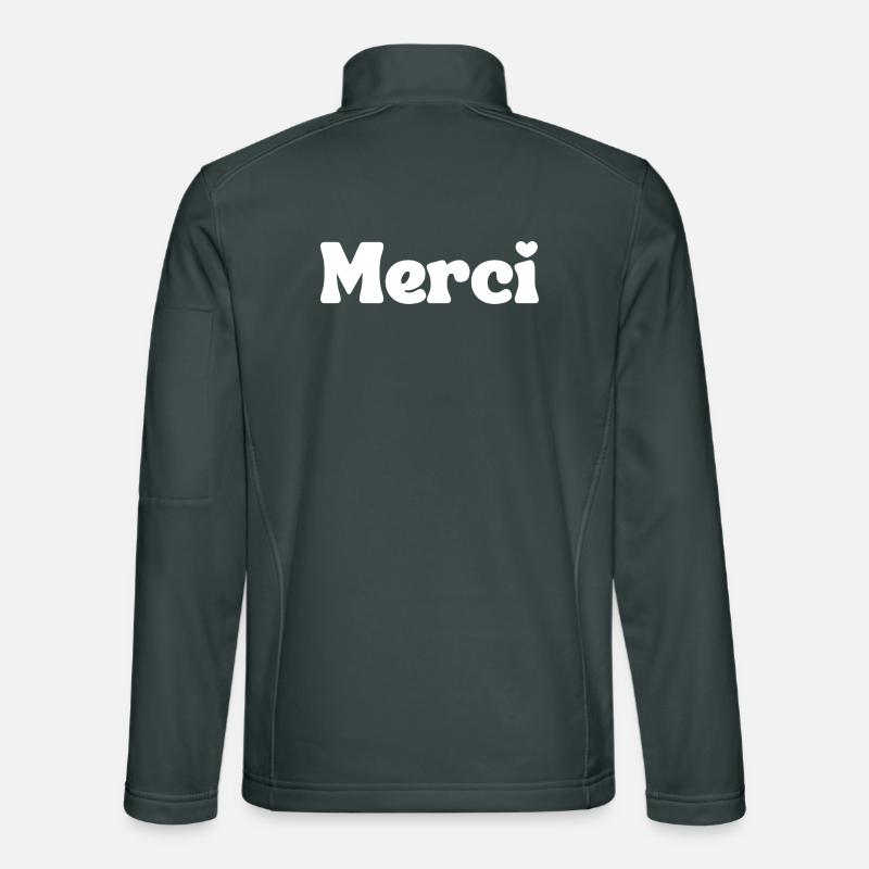 Merci Veste en tissu softshell Unisexe