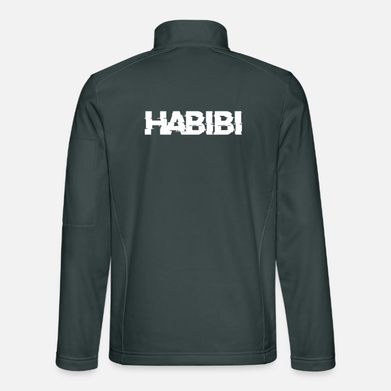 Habibi Schriftzug Unisex Softshelljacke