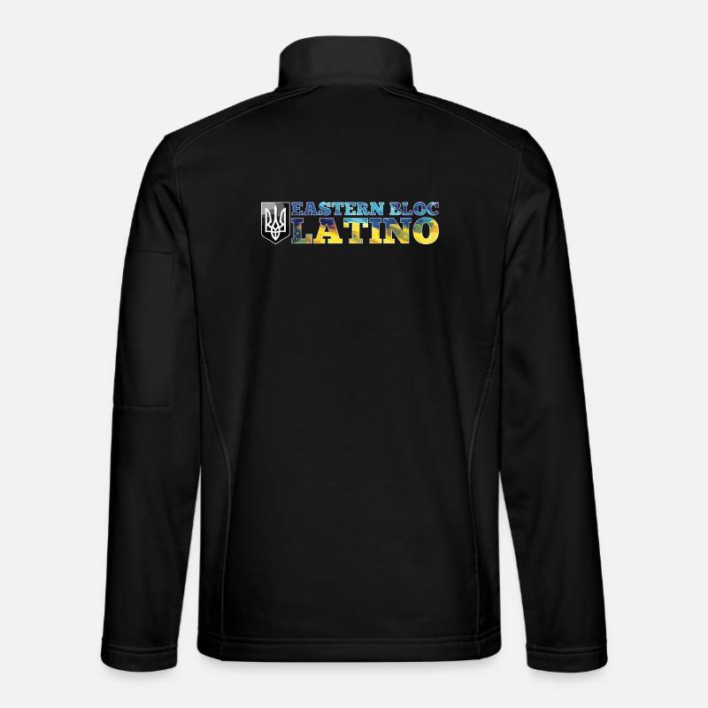 Bloc de l’Est Latino Ukrainien Ukraine Cadeau Veste en tissu softshell Unisexe